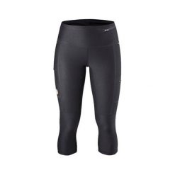 Fjällräven Abisko Trekking Tights 3/4 W, Czarny | 550 | XS. Czarne kombinezony damskie Fjällräven, s, bez wzorów, bez kołnierzyka, bez rękawów. W wyprzedaży za 732,34 zł.