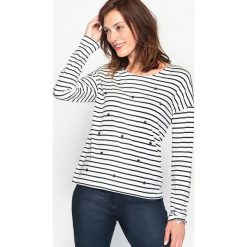 T-shirty damskie: T-shirt w paski, bawełna i Modal
