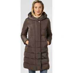 Marie Lund - Płaszcz puchowy damski, beżowy. Brązowe płaszcze damskie Marie Lund, xl, bez wzorów, z puchu, eleganckie. Za 749,95 zł.