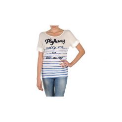 T-shirty z krótkim rękawem Best Mountain KHADIJA. Białe t-shirty damskie Best Mountain, s, bez wzorów, bez kołnierzyka. Za 111,30 zł.