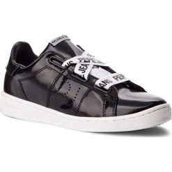 Sneakersy PEPE JEANS - Brompton Laces PLS30735 Black 999. Czarne półbuty damskie Pepe Jeans, z jeansu. W wyprzedaży za 149,00 zł.