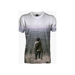 Zombie men's t-shirt. Szare t-shirty męskie marki Mars from venus, s, bez wzorów, bez kołnierzyka. Za 101,40 zł.