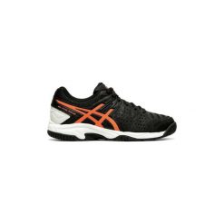 Buty Dziecko Asics GEL PADEL PRO 3 GS. Czarne buty chłopięce sportowe Asics, bez wzorów, bez zapięcia. Za 278,43 zł.