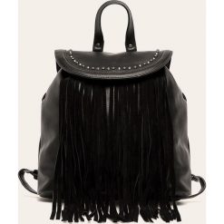 Pepe Jeans - Plecak Gala. Czarne plecaki damskie Pepe Jeans, bez wzorów, z bawełny. W wyprzedaży za 219,90 zł.