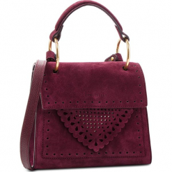 Torebka COCCINELLE - C10 B14 Lace Suede E1 C10 55 77 01 Grape R04. Czerwone torebki klasyczne damskie Coccinelle, ze skóry. Za 1299,90 zł.