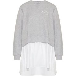 Bluza Karl Lagerfeld Logo 201W1853. Szare bluzy damskie KARL LAGERFELD, s, bez wzorów, z bawełny, bez rękawów, bez kaptura. Za 1019,00 zł.