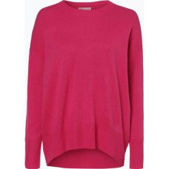 Marie Lund - Damski sweter z wełny merino, różowy. Różowe swetry damskie Marie Lund, xl, bez wzorów, z wełny, bez rękawów, bez kaptura. Za 169,95 zł.