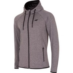 Bluzy męskie: Bluza męska BLM004 – ciemny szary melanż
