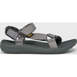 Teva - Sandały Sanborn Universal. Szare kapcie męskie Teva, z gumy. W wyprzedaży za 199,90 zł.
