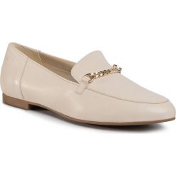 Lordsy VAGABOND - Eliza 4918-101-02 Off White. Brązowe półbuty damskie Vagabond, ze skóry, bez obcasa, na płaskiej podeszwie. W wyprzedaży za 299,00 zł.
