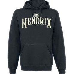 Jimi Hendrix Art Nouveau Bluza z kapturem czarny. Brązowe bluzy męskie rozpinane marki Black Premium by EMP, xxl, z kapturem. Za 164,90 zł.