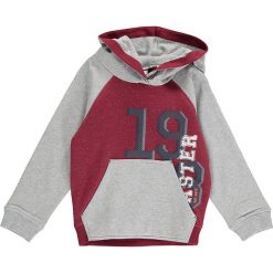 Bluzy chłopięce: Bluza w kolorze szaro-ciemnoczerwonym