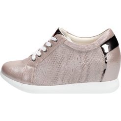 Beżowe sneakersy damskie SERGIO LEONE SP235. Brązowe sneakersy damskie Sergio Leone. W wyprzedaży za 149,00 zł.