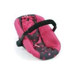 Śliniaki: BAYER CHIC 2000 Fotelik samochodowy dla lalek dots pink