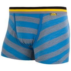 Sensor Bokserki Merino Wool Active M Blue Stripes Xxl. Niebieskie bokserki męskie marki Sensor, z wełny. Za 115,00 zł.