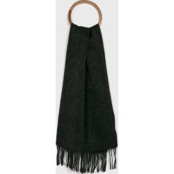 Selected - Szalik. Szare szaliki męskie marki Selected, z wełny. W wyprzedaży za 139,90 zł.