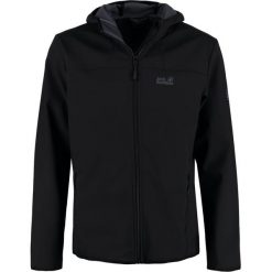 Jack Wolfskin NORTHERN POINT Kurtka Softshell black. Czarne kurtki sportowe męskie marki Jack Wolfskin, l, z poliesteru, z kapturem. Za 479,00 zł.