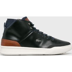 Lacoste - Buty. Czarne buty skate męskie marki Lacoste, z gumy, na sznurówki, thinsulate. W wyprzedaży za 529,90 zł.