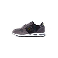Buty Blauer 8FMEMPHIS04/CAM. Szare trampki męskie marki Blauer, bez wzorów, bez zapięcia. Za 285,54 zł.