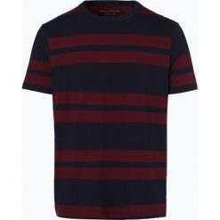 Marc O'Polo - T-shirt męski, niebieski. Niebieskie t-shirty męskie marki Marc O'Polo, l, w paski, z bawełny, polo. Za 179,95 zł.