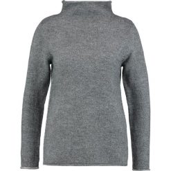 Swetry klasyczne damskie: Soyaconcept CAROLE Sweter dark grey melange