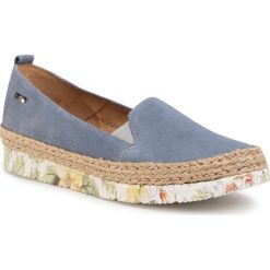 Espadryle MACIEJKA - 02966-16/00-5 Jeans. Niebieskie espadryle damskie Maciejka, bez wzorów, z jeansu, bez obcasa, na płaskiej podeszwie. Za 239,00 zł.