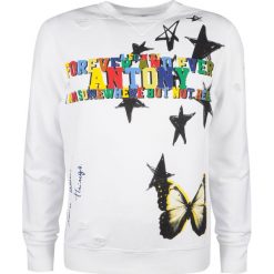 Antony Morato Bluza. Bluzy męskie Antony Morato, z nadrukiem, z tkaniny, z okrągłym kołnierzem, bez rękawów, bez kaptura. Za 189,00 zł.