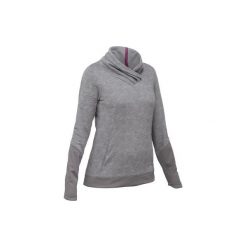Sweter turystyczny | NH500 damski. Szare swetry damskie QUECHUA, l, bez wzorów, z bawełny, bez rękawów, bez kaptura. Za 79,99 zł.