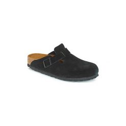 Chodaki Birkenstock BOSTON SFB. Czarne klapki damskie marki Birkenstock, bez wzorów, bez obcasa. Za 321,30 zł.