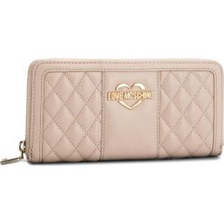 Duży Portfel Damski LOVE MOSCHINO - JC5504PP16LA0108 Tortora. Brązowe portfele damskie marki Love Moschino, ze skóry ekologicznej. Za 429,00 zł.