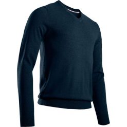 Sweter do golfa męski. Niebieskie swetry męskie INESIS, m, bez wzorów, z bawełny, z golfem, bez kaptura. Za 49,99 zł.