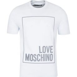 T-shirt Love Moschino. Białe t-shirty męskie xl. Za 219,00 zł.