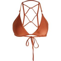 Stroje kąpielowe damskie: Somedays Lovin RISING FLAMES TRIANGLE Góra od bikini gold