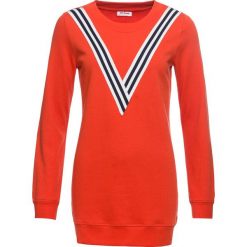 Długa bluza bonprix pomarańczowy. Brązowe długie bluzy damskie bonprix, z długim rękawem. Za 74,99 zł.