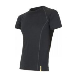 Sensor Koszulka Termoaktywna Merino Wool Active M Black M. Czarne koszulki turystyczne męskie marki Sensor, m, z wełny, z krótkim rękawem. Za 195,00 zł.