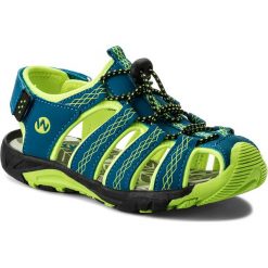 Sandały WALKY - CP44-5032 Niebieski 1. Niebieskie sandały chłopięce Walky, ze skóry ekologicznej, bez zapięcia. Za 79,99 zł.