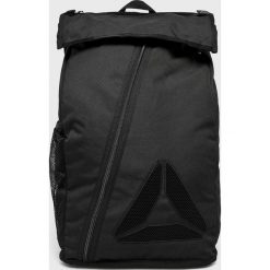 Reebok - Plecak. Czarne plecaki męskie marki Reebok, bez wzorów, z poliesteru. Za 179,90 zł.
