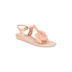 Sandały Melissa SOLAR + SALINAS SP AD. Brązowe sandały damskie marki Melissa, bez wzorów, bez obcasa, bez zapięcia. Za 271,20 zł.