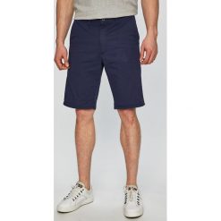 Wrangler - Szorty. Niebieskie spodenki i szorty męskie Wrangler, l, bez wzorów, z elastanu, casualowe. W wyprzedaży za 119,90 zł.