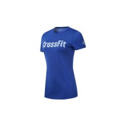 T-shirty z krótkim rękawem Reebok Sport CrossFit Speedwick F.E.F. Koszulka. Niebieskie topy sportowe damskie marki Reebok Sport, s, z krótkim rękawem. Za 129,00 zł.