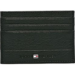 Tommy Hilfiger - Portfel skórzany. Czarne portfele męskie marki TOMMY HILFIGER, bez wzorów, ze skóry. Za 179,90 zł.