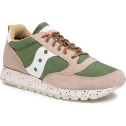 Sneakersy SAUCONY - Jazz Original S70463-7 Brn/Grn. Zielone sneakersy męskie Saucony, bez wzorów, ze skóry, klasyczne, bez zapięcia. Za 349,00 zł.
