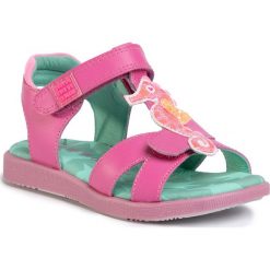 Sandały AGATHA RUIZ DE LA PRADA - 202951 A-Rosy. Różowe sandały dziewczęce Agatha Ruiz de la Prada, ze skóry, bez zapięcia. W wyprzedaży za 159,00 zł.