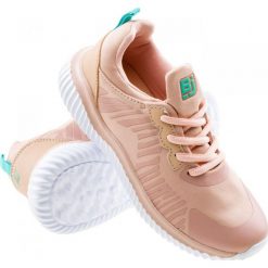 Buty dziewczęce WALTERI JRG peach/turquoise r. 31. Pomarańczowe buty dziewczęce sportowe BEJO, bez wzorów, bez zapięcia. Za 89,00 zł.