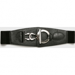 Answear - Pasek Animal Me. Szare paski damskie ANSWEAR, w paski, z materiału. Za 49,90 zł.