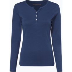 Brookshire - Damska koszulka z długim rękawem, niebieski. Czarne t-shirty damskie marki brookshire, m, w paski, z dżerseju. Za 99,95 zł.
