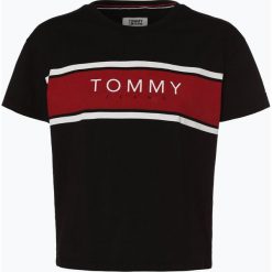 Tommy Jeans - T-shirt damski, czarny. Czarne t-shirty damskie Tommy Jeans, s, bez wzorów, z jeansu, bez kołnierzyka. Za 179,95 zł.