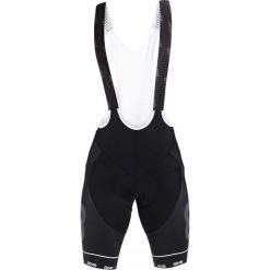 Kalesony męskie: 8848 Altitude FLOW BIB BIKE SHORTS Legginsy black/black