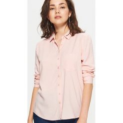 Gładka koszula - Różowy. Czerwone koszule damskie marki Cropp, l. Za 49,99 zł.