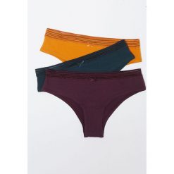 Etam - Figi Arron (3-pack). Majtki damskie Etam, xs, z elastanu. W wyprzedaży za 49,90 zł.